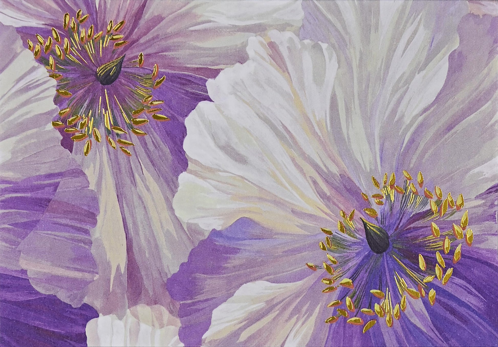 Poppies in Bloom Note Cards (14 cards, 15 self-sealing envelopes)