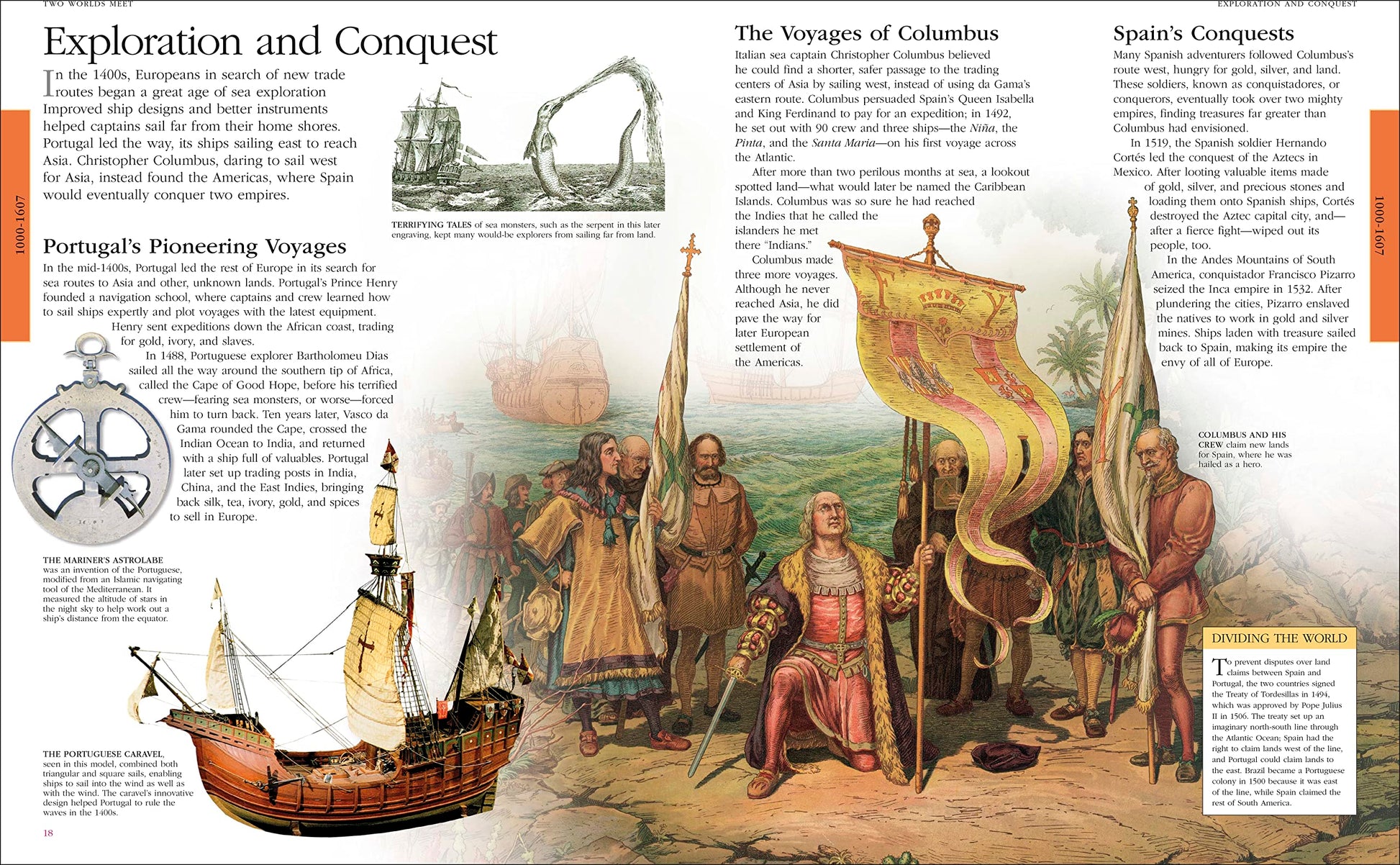 American History: A Visual Encyclopedia (DK Children's Visual Encyclopedias)