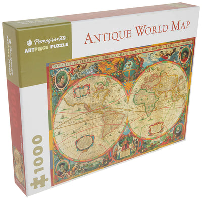 Antique World Map (Pomegranate Artpiece Puzzle)
