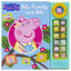 Peppa Pig - My Family and Me 13-Button Sound Book - PI Kids