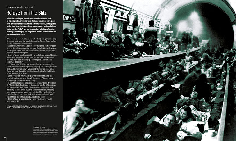 World War II: The Definitive Visual History from Blitzkrieg to the Atom Bomb — back cover