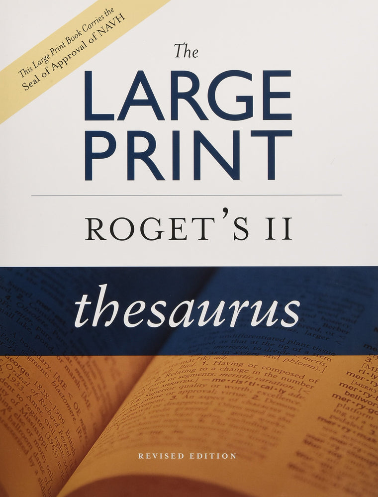 The Large Print Roget's II Thesaurus