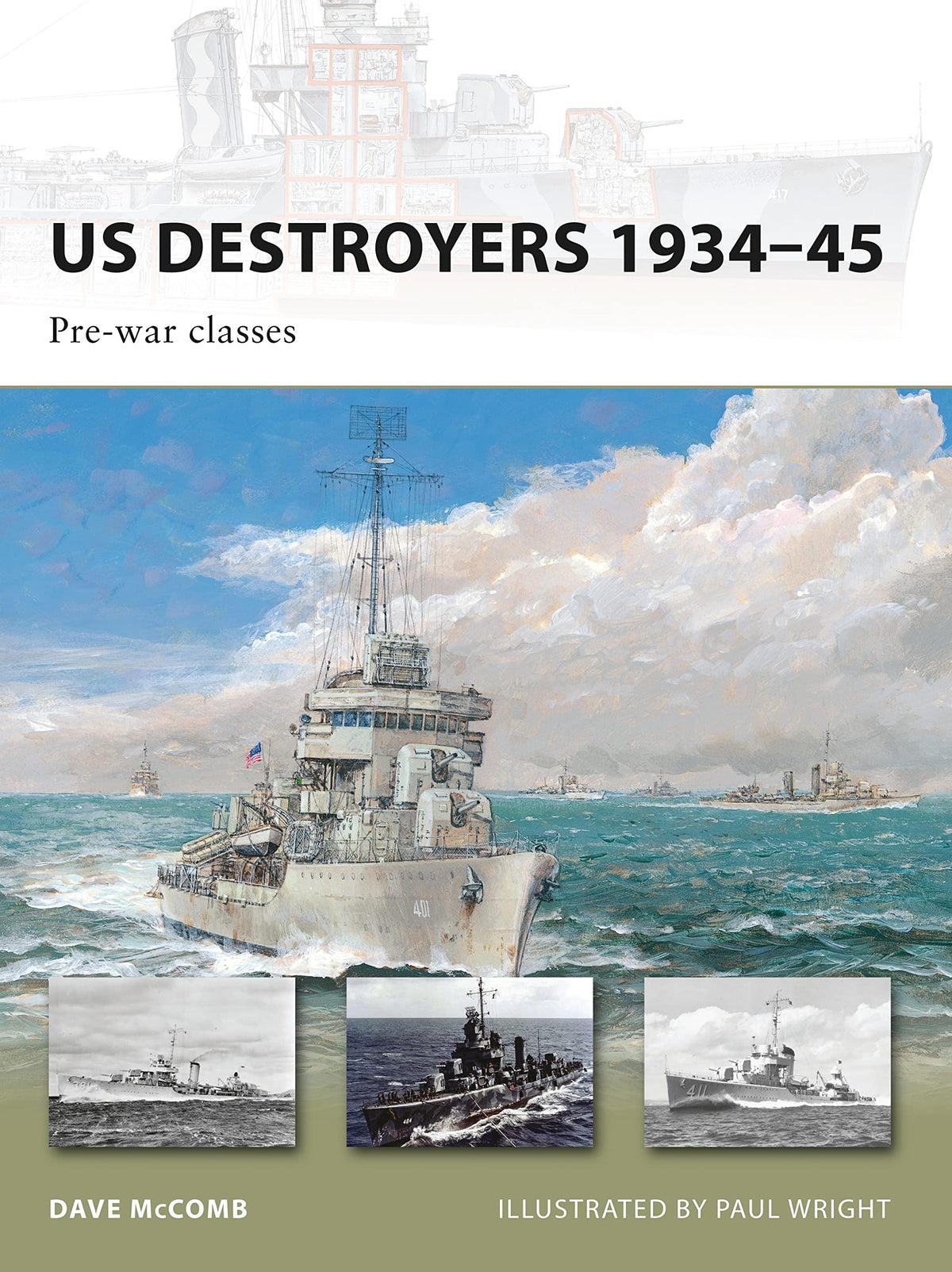 US Destroyers 1934-45: Pre-war classes (New Vanguard)