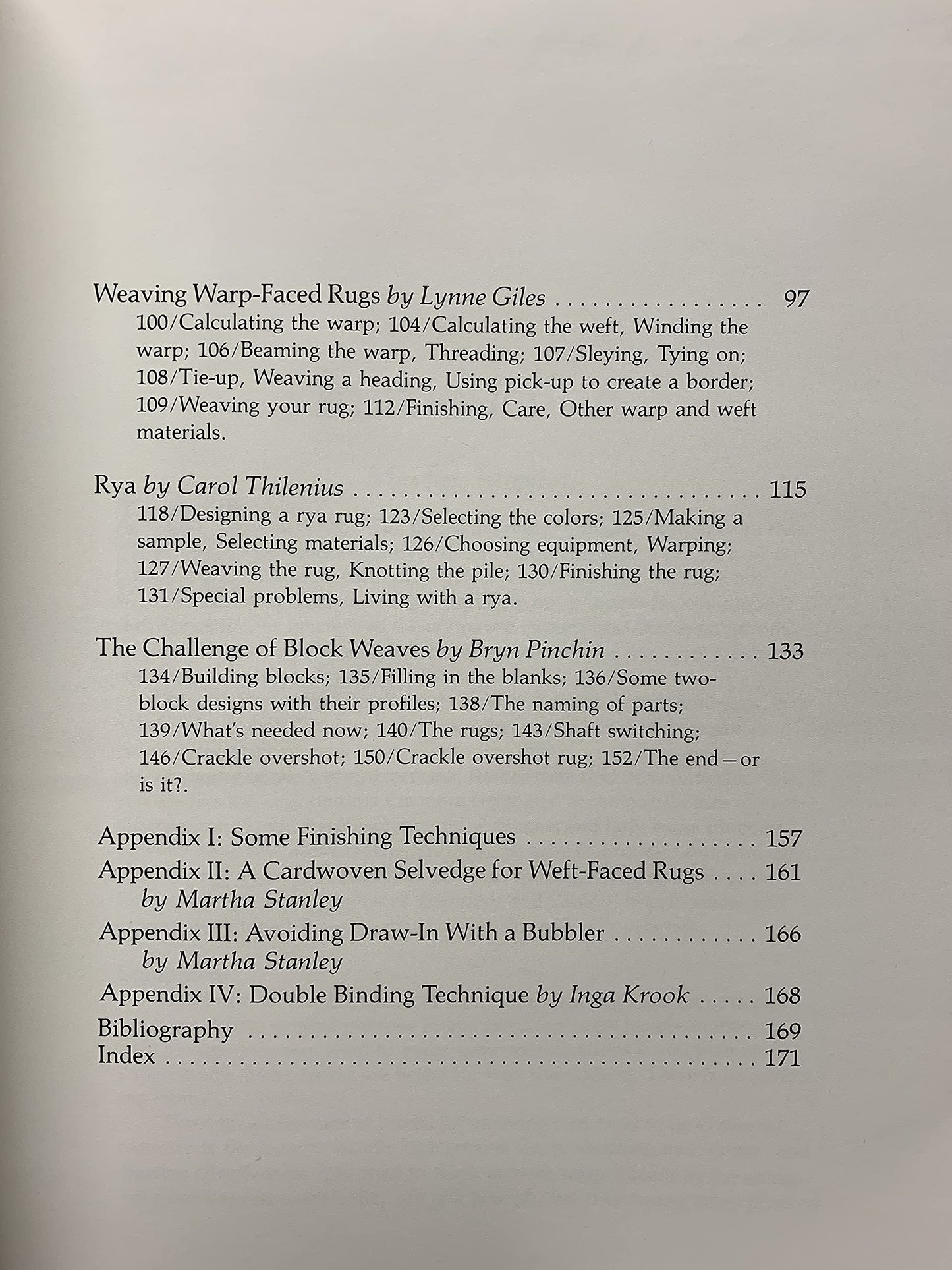 Rug Weaver's Source Book