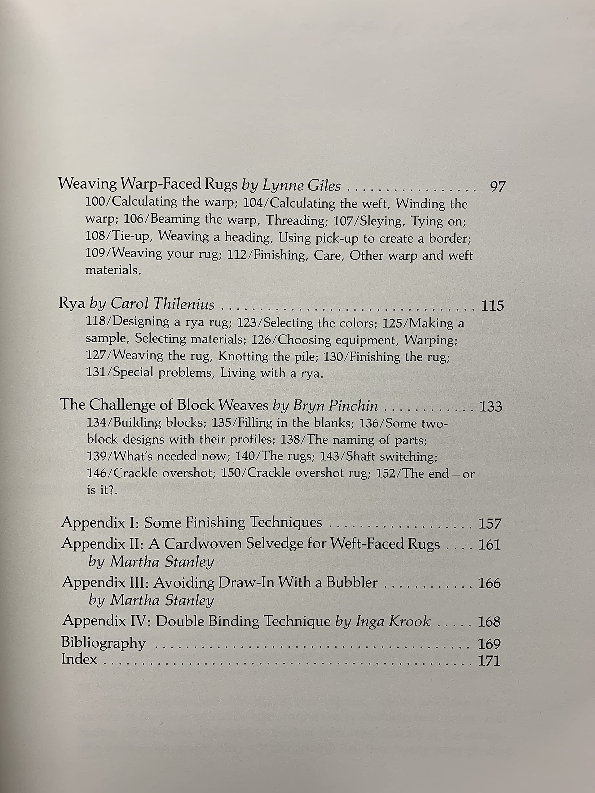 Rug Weaver's Source Book