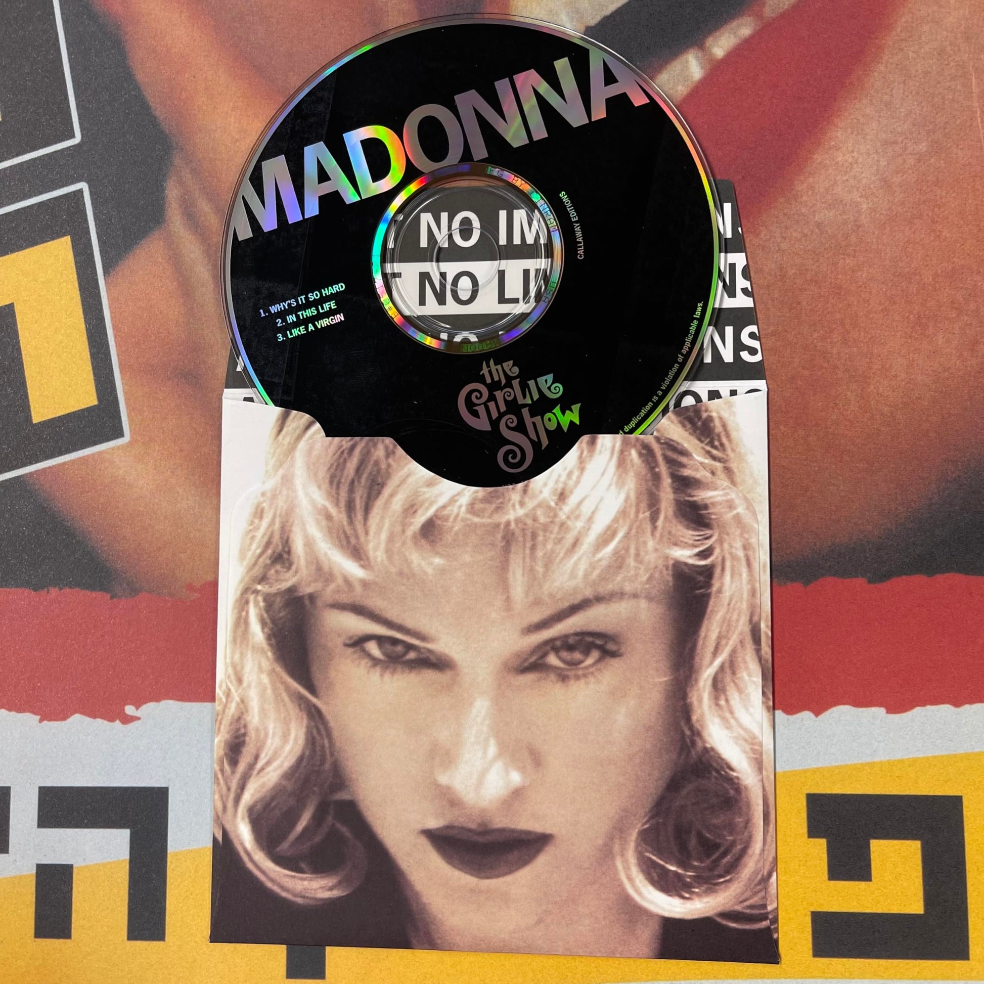 Madonna: The Girlie Show/Book and Cd
