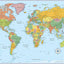 Rand McNally Signature Edition World Wall Map: Folded