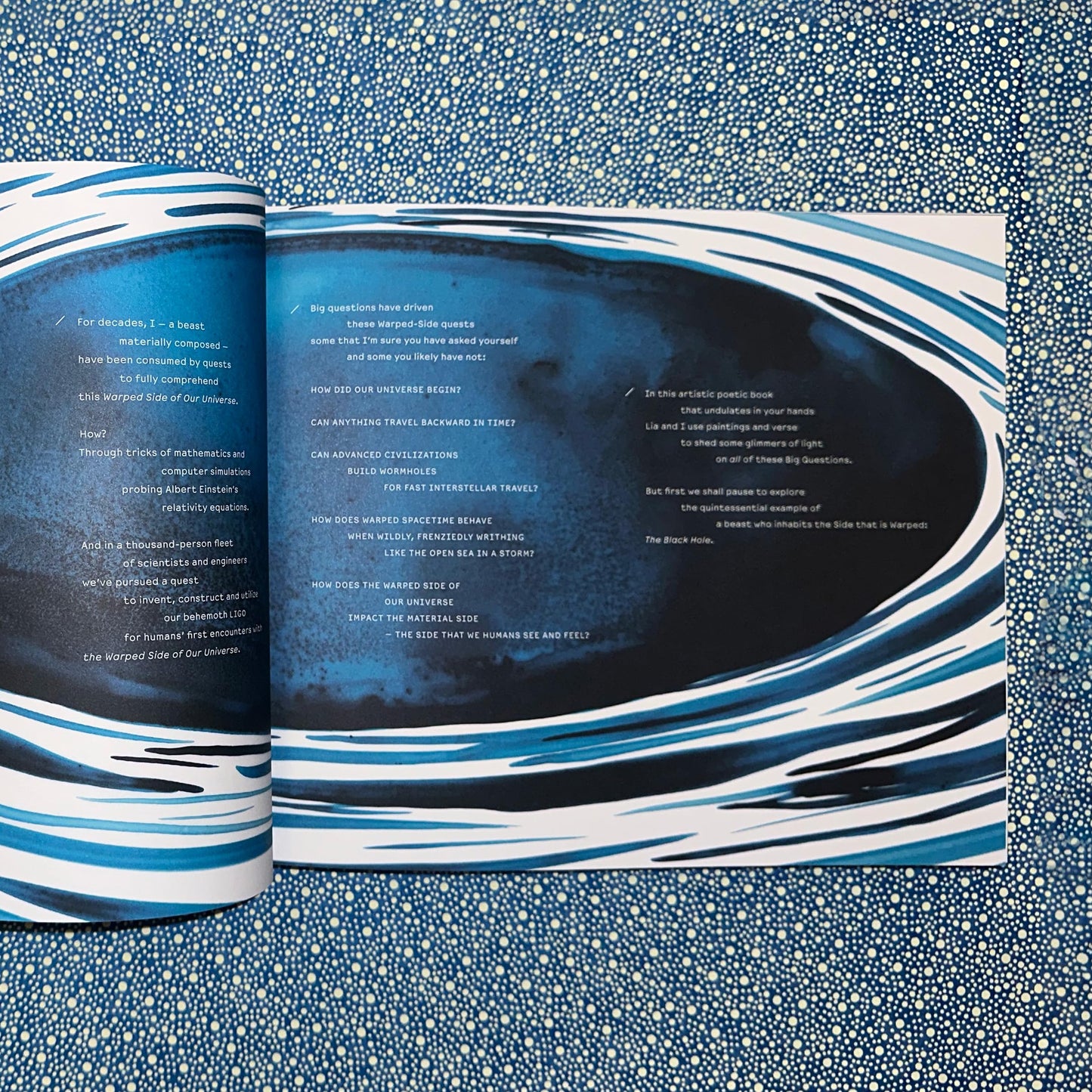 The Warped Side of Our Universe: An Odyssey through Black Holes, Wormholes, Time Travel, and Gravitational Waves