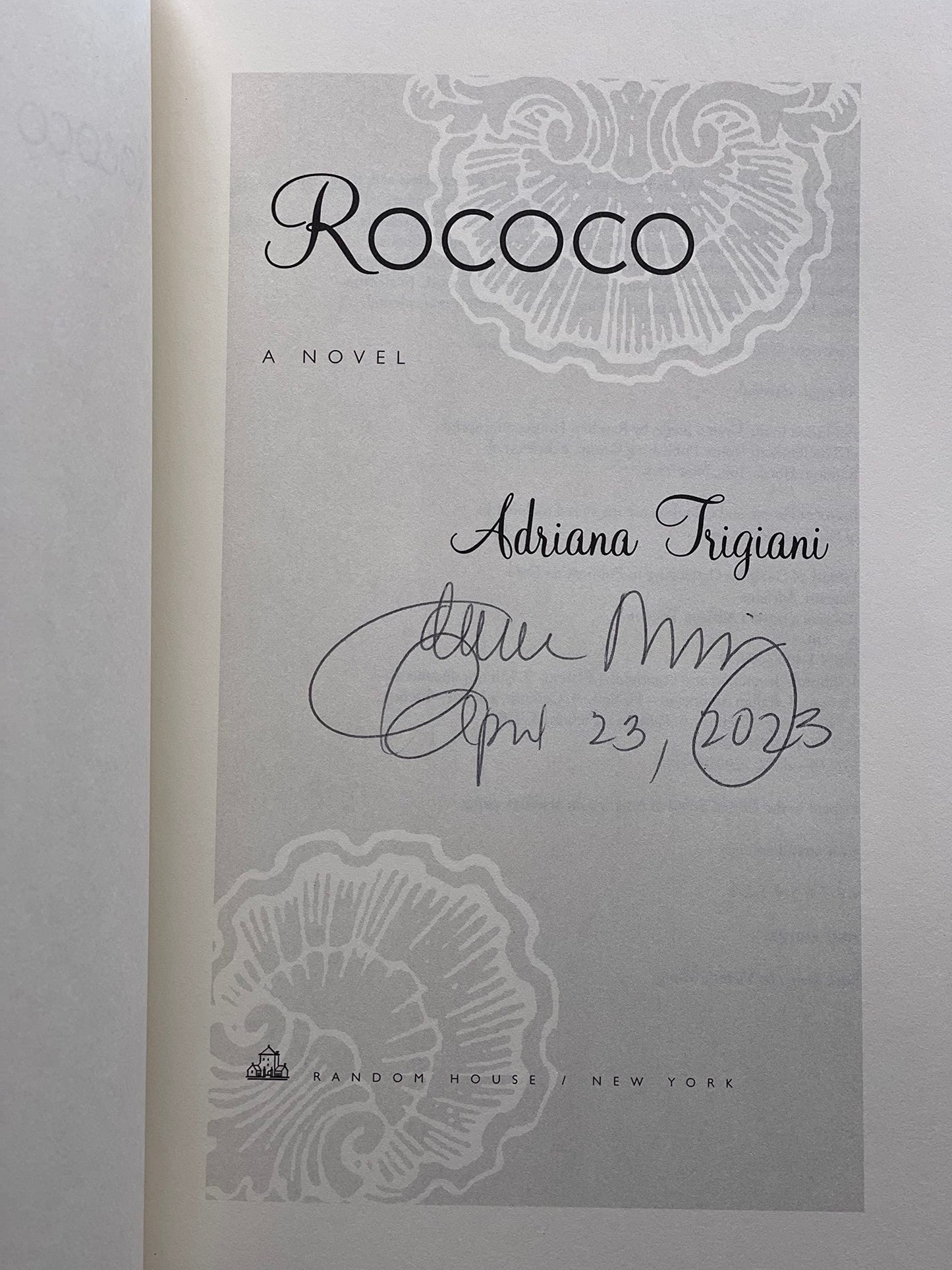 Rococo: A Novel