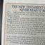 The Message: The New Testament in Contemporary English