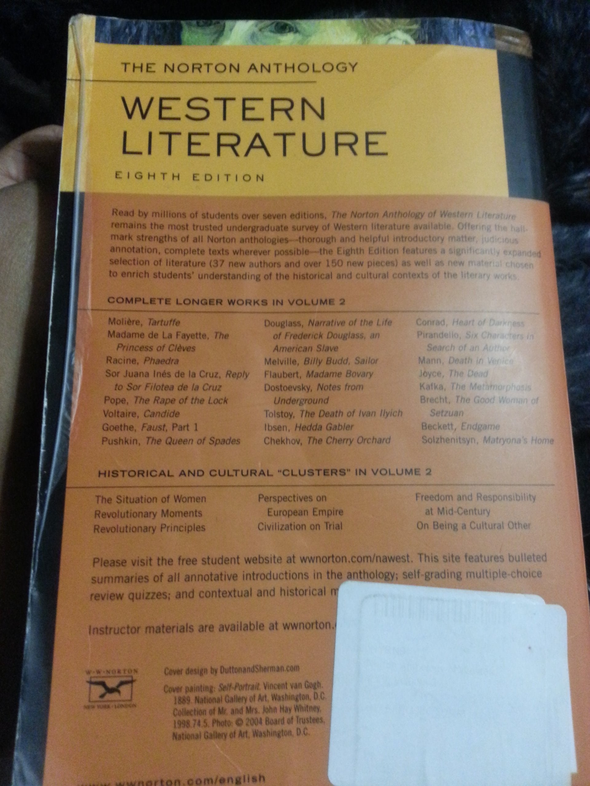 The Norton Anthology of Western Literature, Volume 2