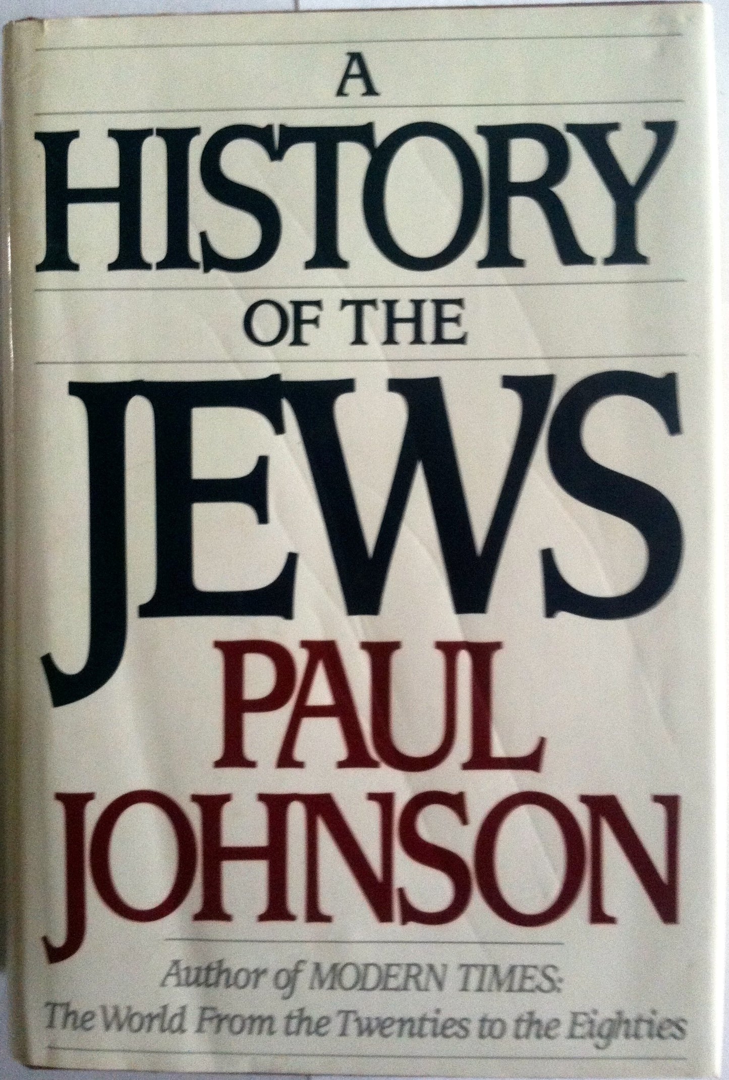 A History of the Jews by Paul Johnson