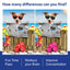Spot The Difference Puzzle Books, Picture Puzzle Books for Adults and Kids with Over 15 Picture Puzzles, Train Your Brain with Fun Puzzle Activities for All Ages, Volume 2