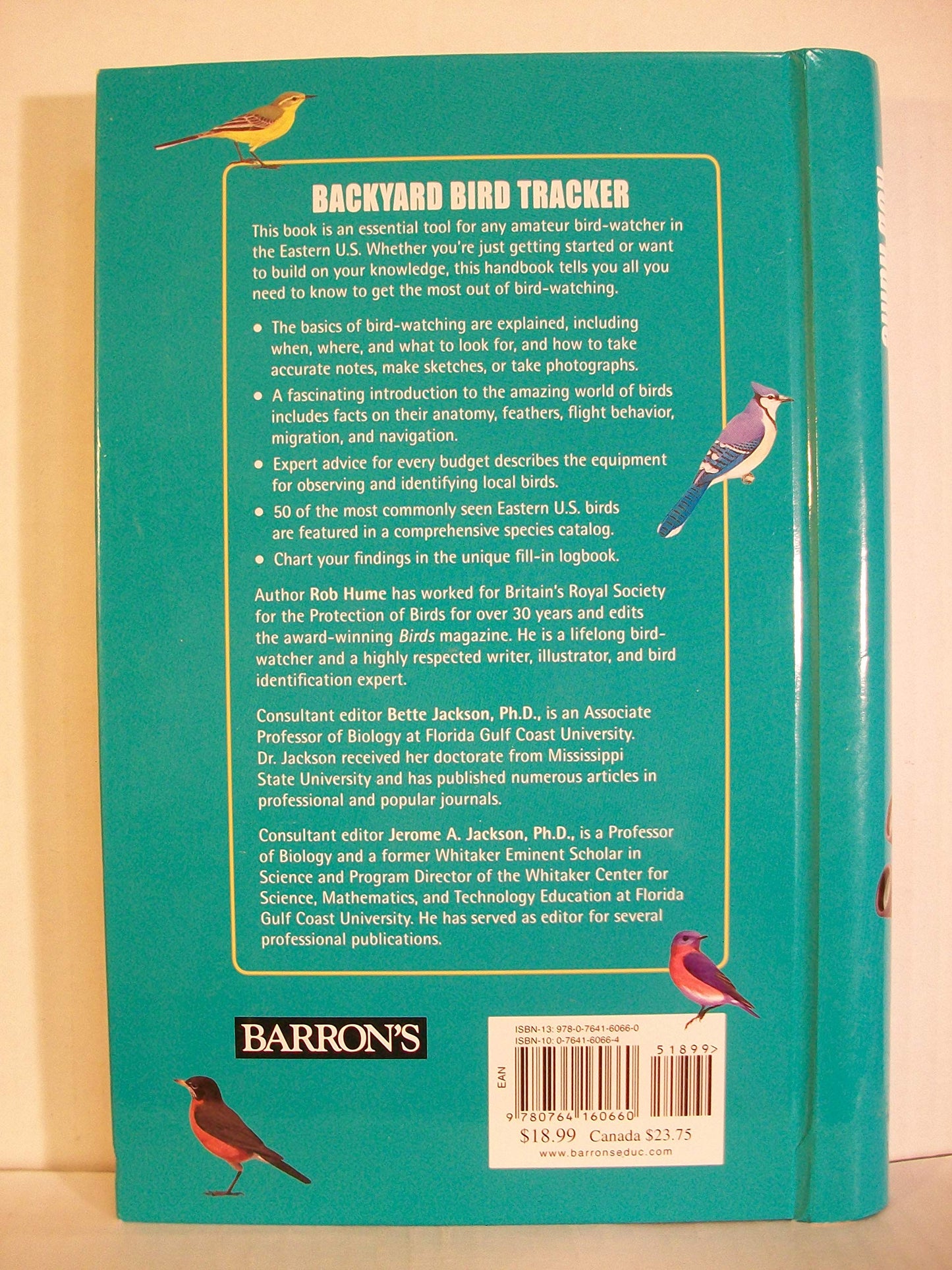 Backyard Bird Tracker: Eastern U.s. Essential Bird Watcher's Logbook