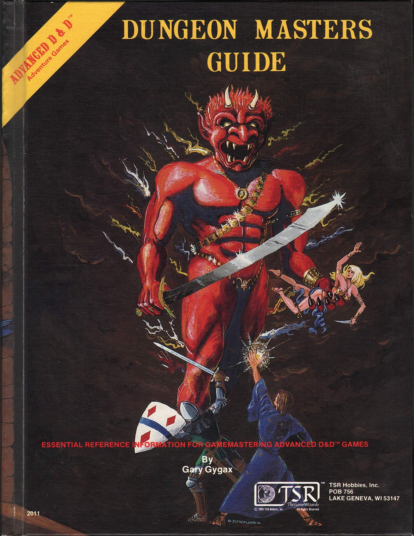 Dungeon Masters Guide (Advanced Dungeons and Dragons) by Gyg