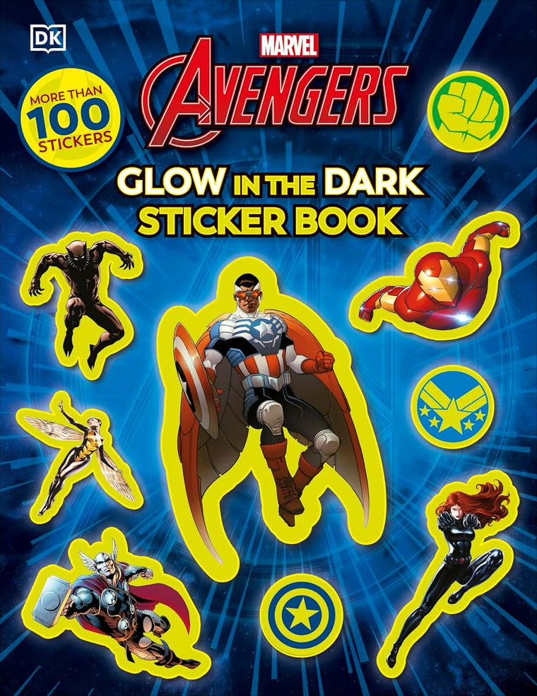 Marvel Avengers Glow in the Dark Sticker Book: With More Than 100 Stickers