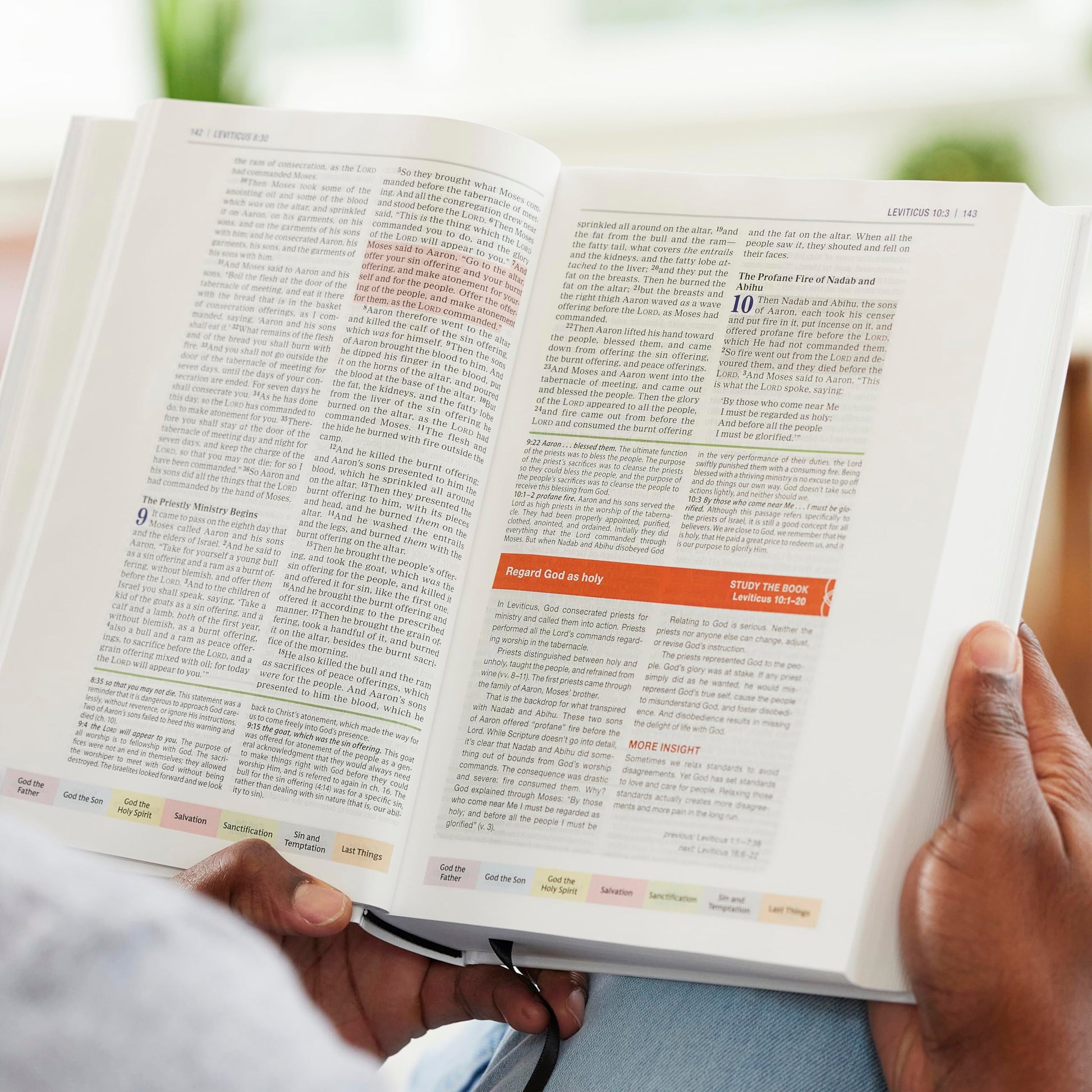 Color Code Study Bible, Revealing God's Truth Color by Color (NKJV, Hardcover, Red Letter)