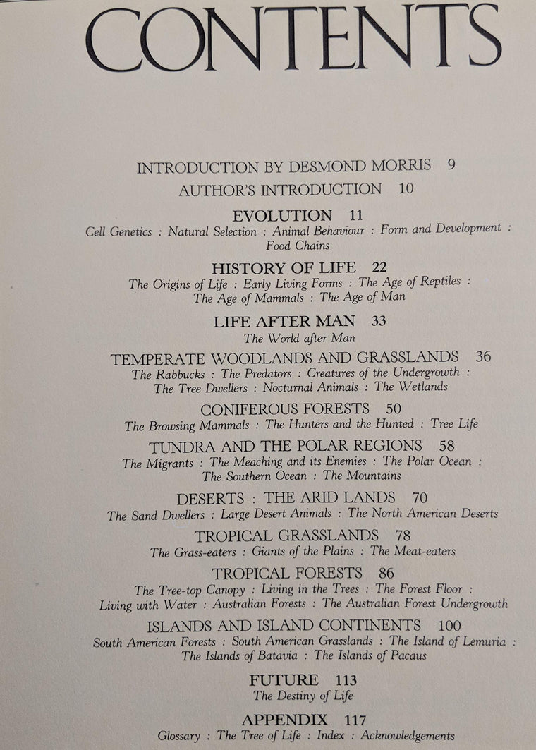 After Man: A Zoology of the Future — back cover