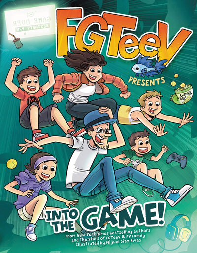 FGTeeV Presents: Into the Game!: A Graphic Novel - An NYT Bestselling Action Adventure Story About Family Gaming