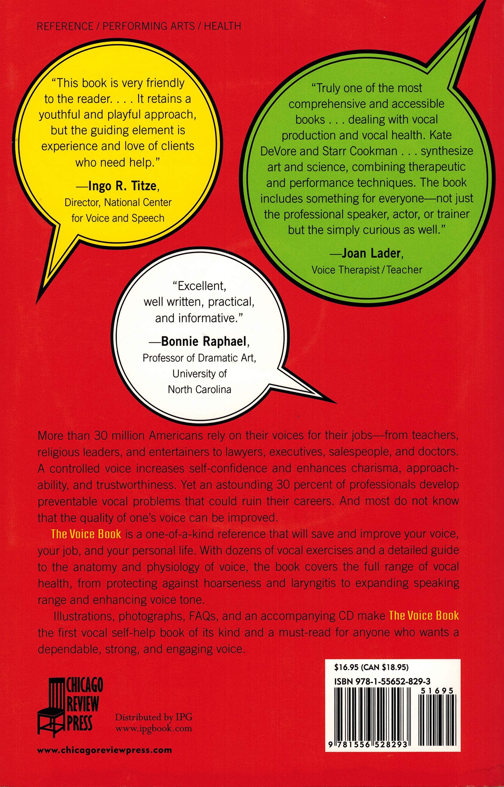 The Voice Book: Caring For, Protecting, and Improving Your Voice