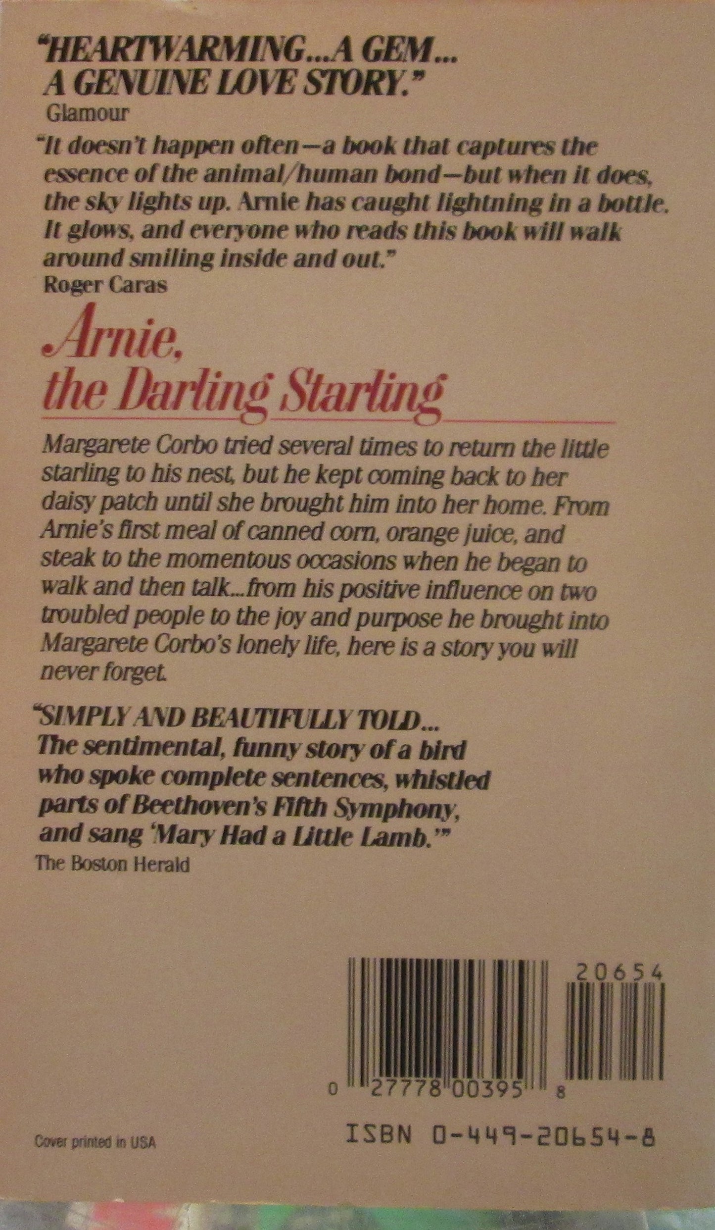 Arnie the Darling Starling