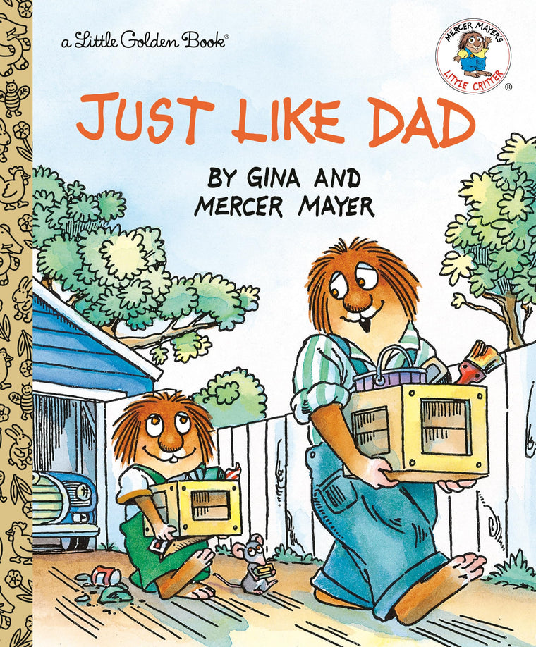 Just Like Dad (Little Golden Book)