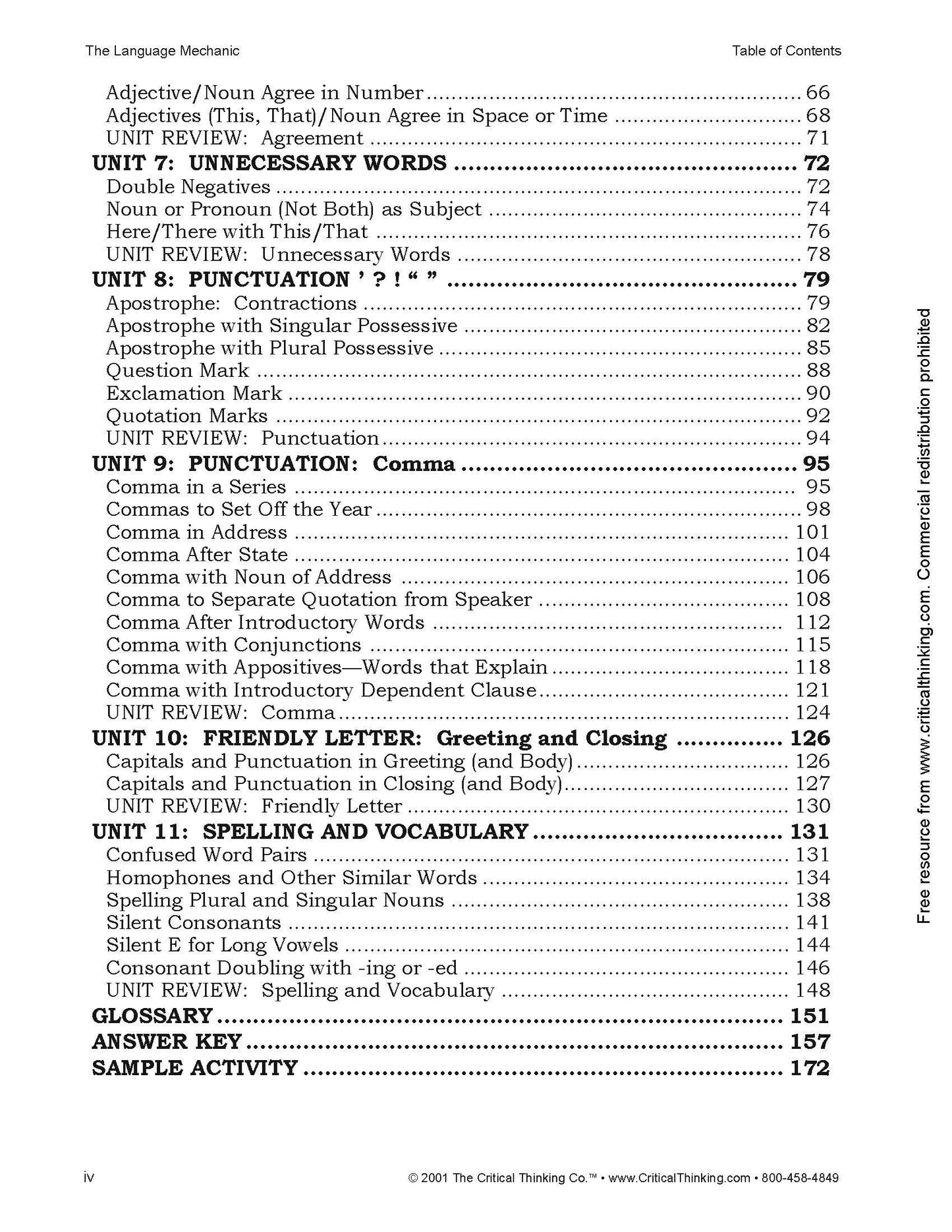 The Language Mechanic: Tuning Up English With Logic, Grades