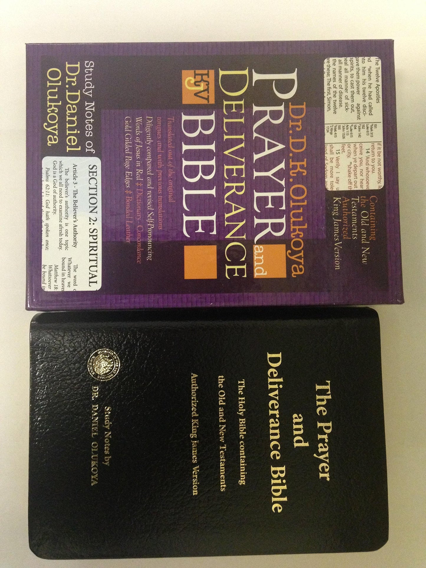 Prayer and Deliverance Bible (Big)