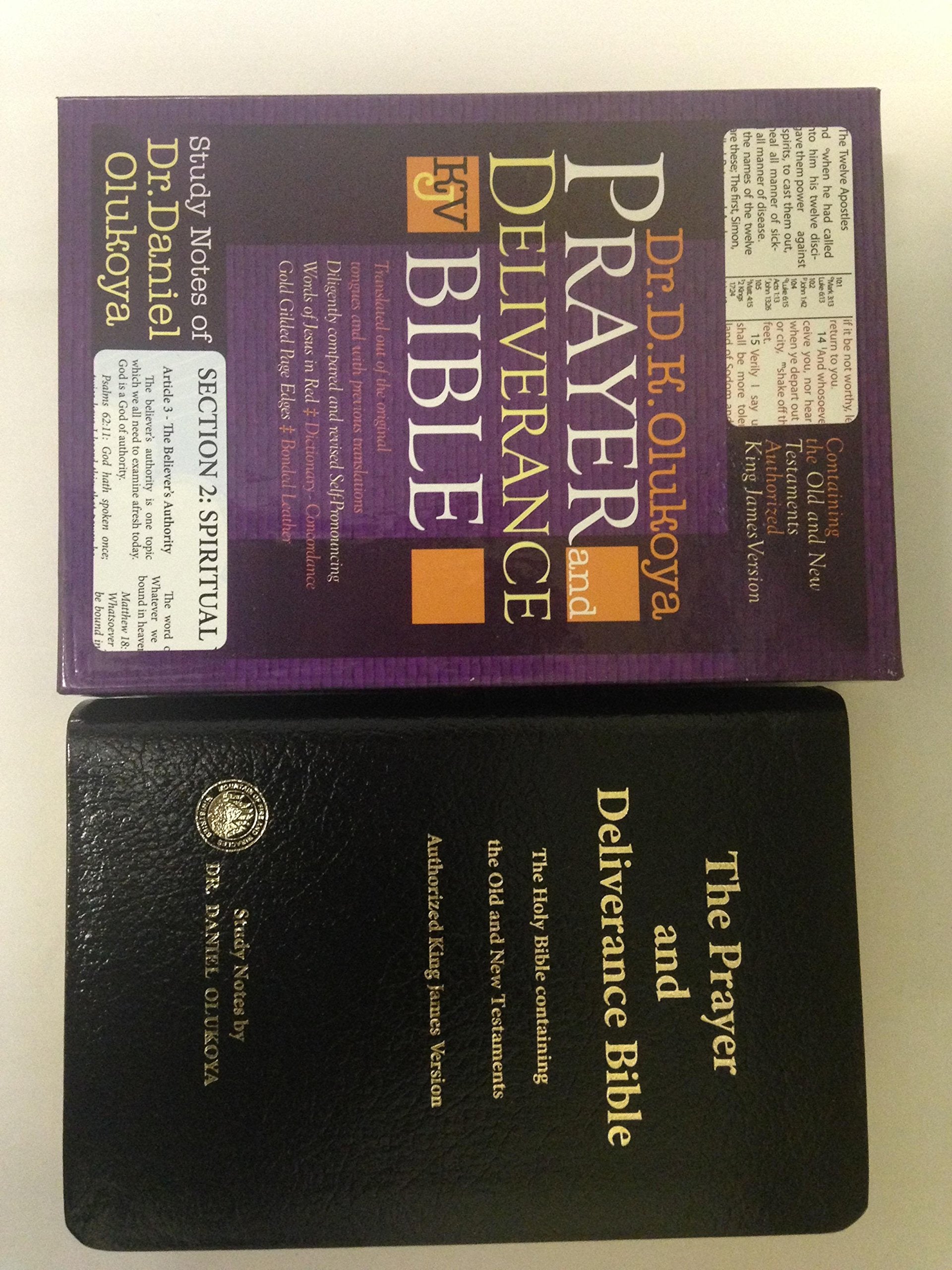 Prayer and Deliverance Bible (Big)