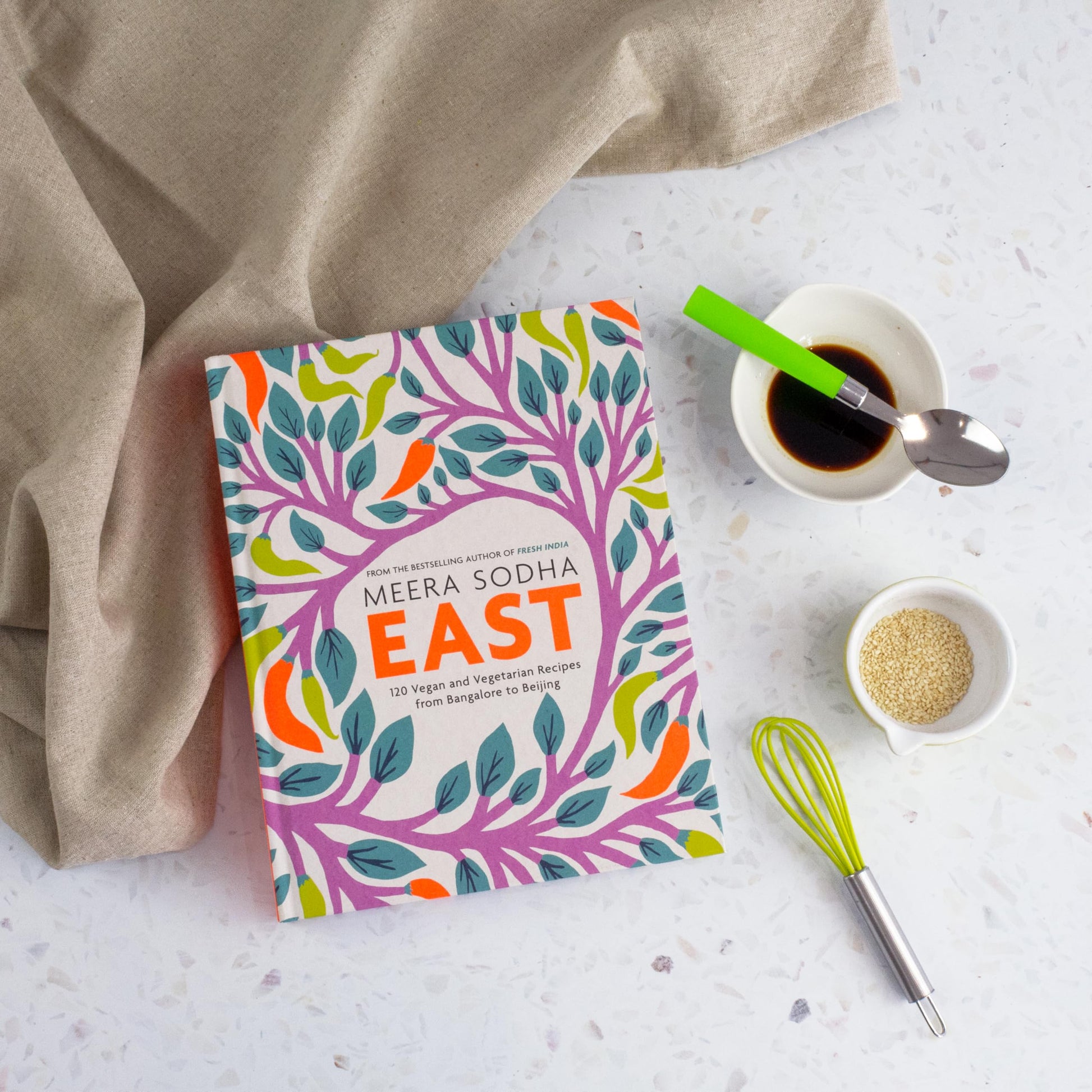 East: 120 Vegetarian and Vegan recipes from Bangalore to Beijing