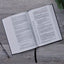 NKJV, Single-Column Reference Bible, Verse-by-verse, Brown Leathersoft, Red Letter, Comfort Print