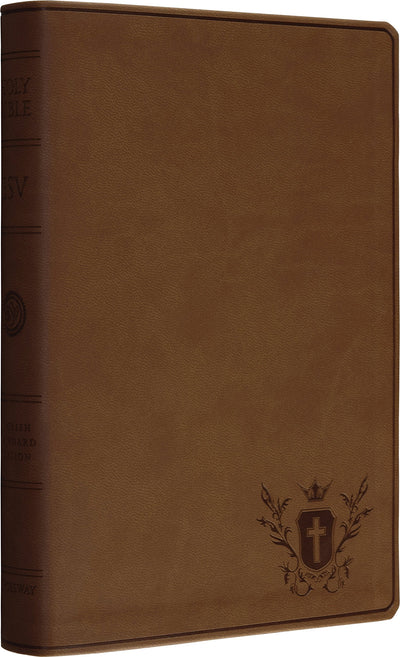 ESV Personal Size Reference Bible (TruTone, Chestnut, Crest Design)