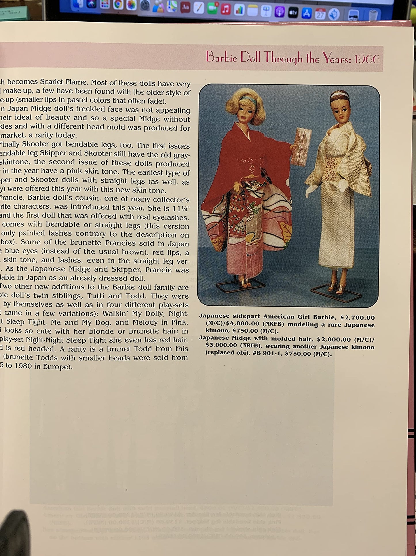 Barbie the First 30 Years, 1959 Through 1989 and Beyond: Identification & Value Guide