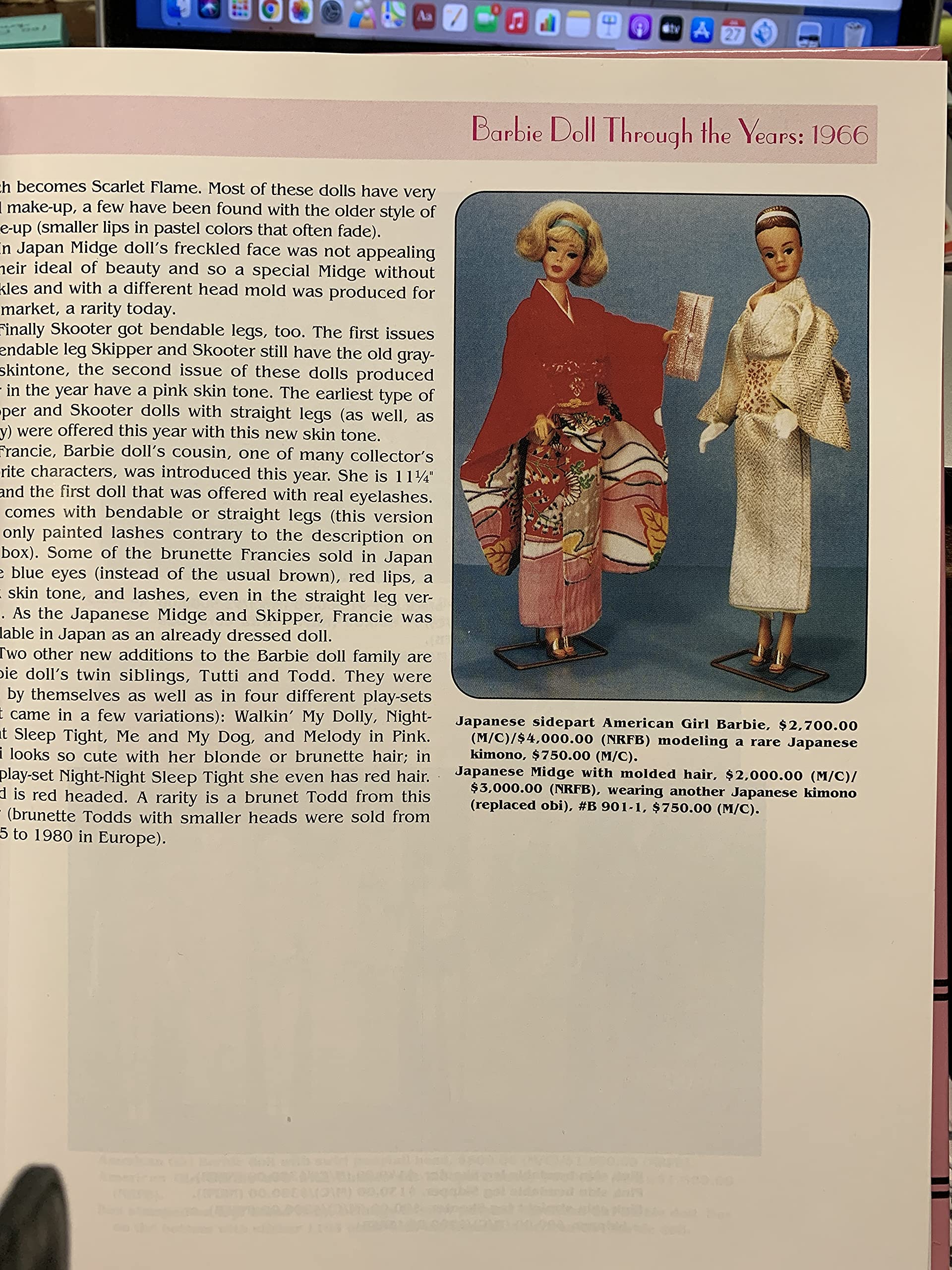 Barbie the First 30 Years, 1959 Through 1989 and Beyond: Identification & Value Guide