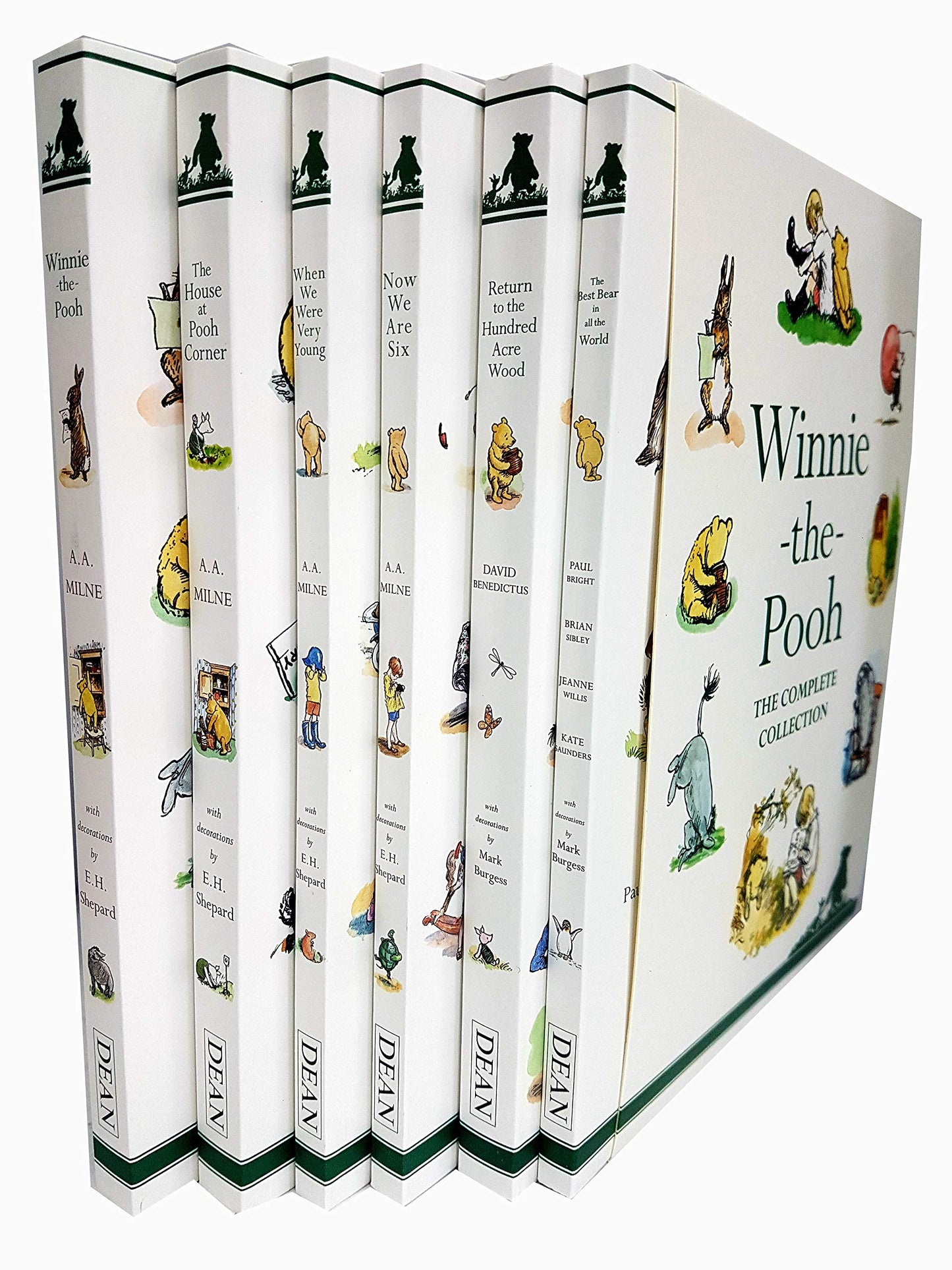 Winnie-the-Pooh The Complete Fiction Collection 6 Books Box Set