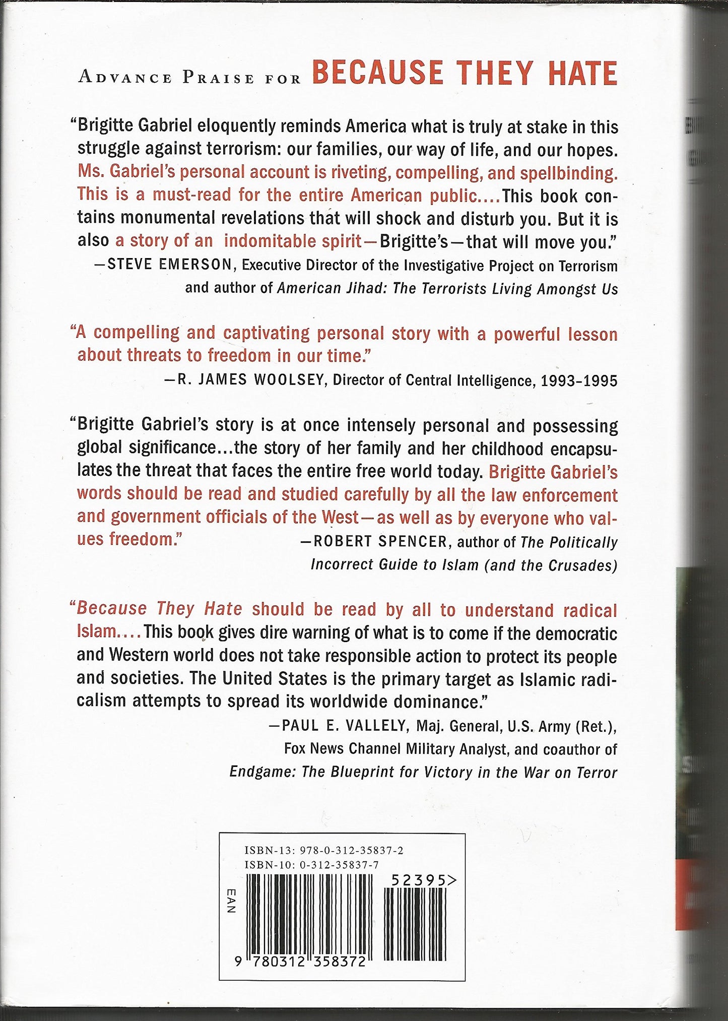 Because They Hate: A Survivor of Islamic Terror Warns America
