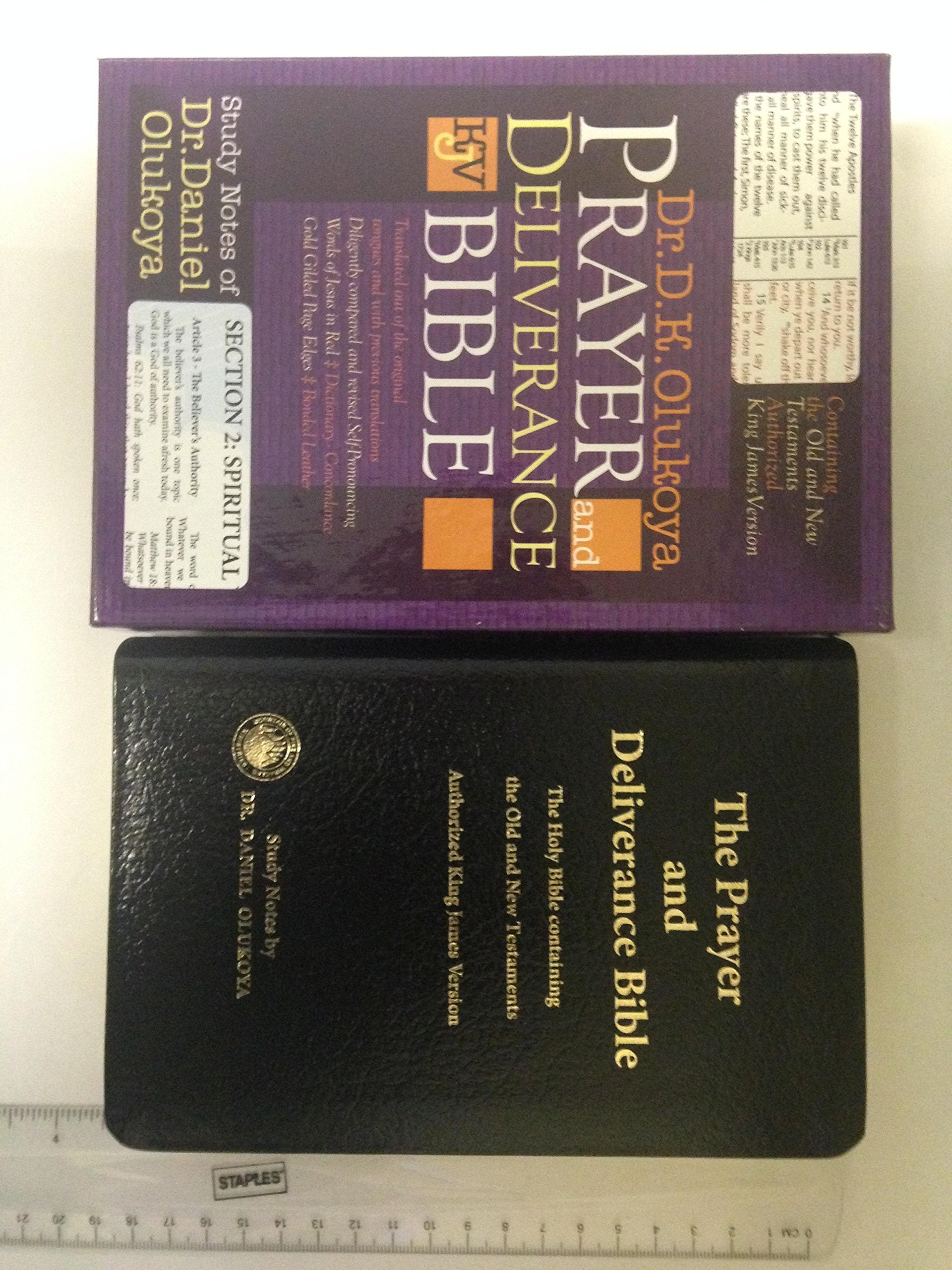 Prayer and Deliverance Bible (Big)