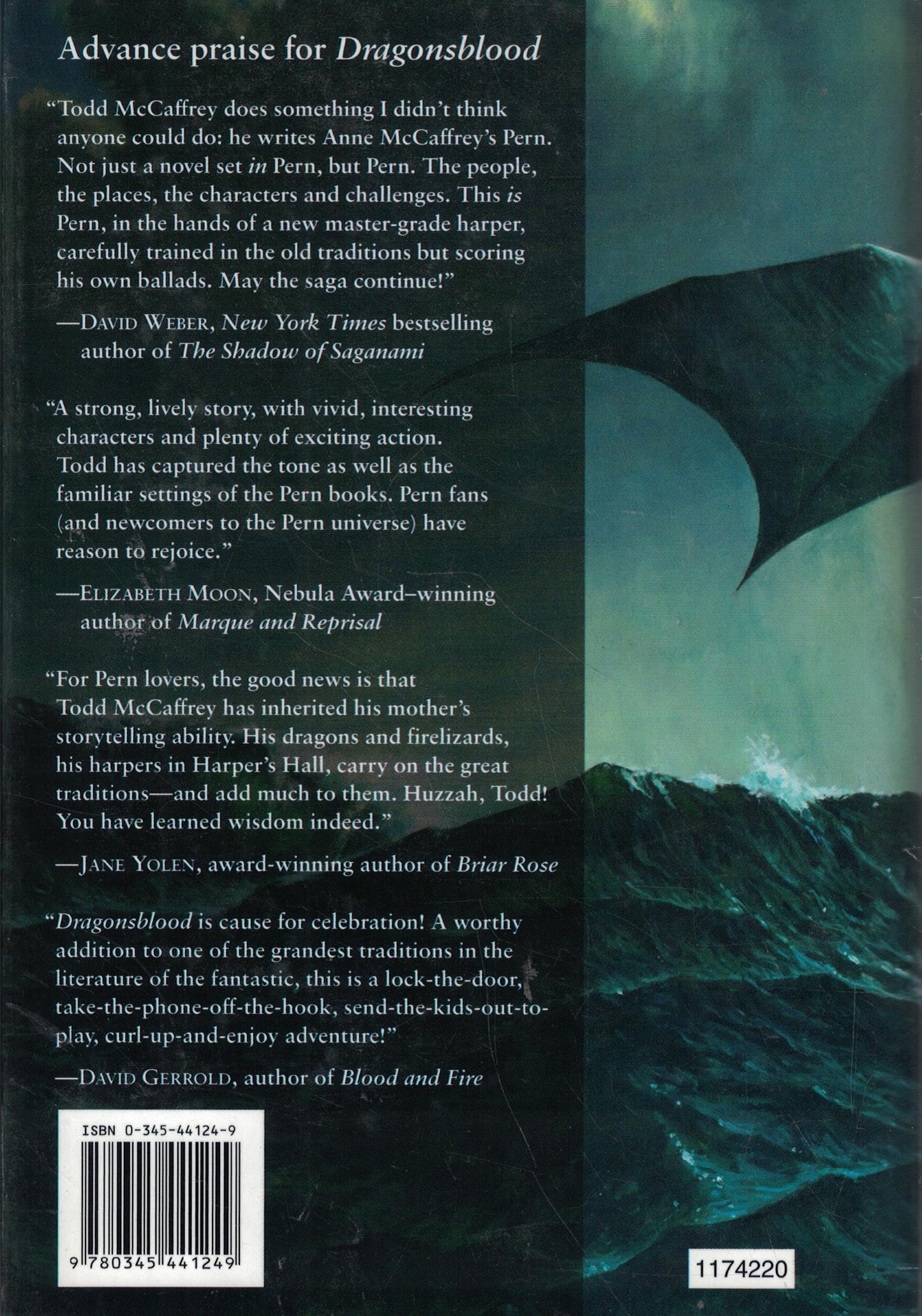 Dragonsblood (Dragonriders of Pern) by Todd J. Mccaffrey