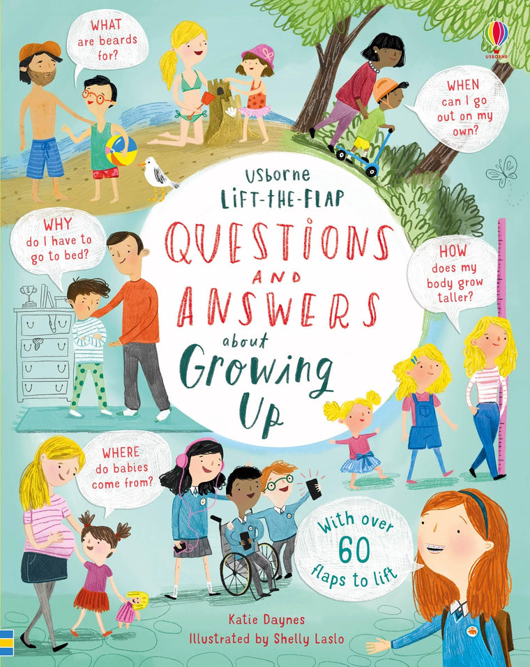 Lift-the-Flap Questions & Answers about Growing Up