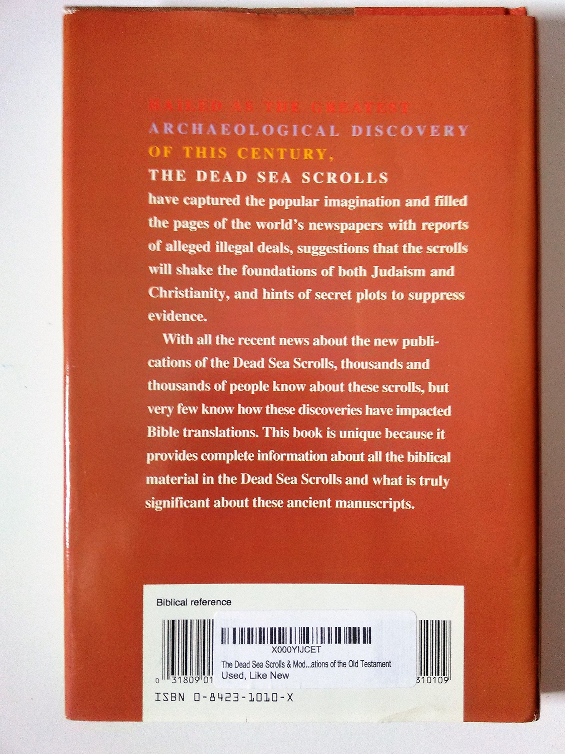 The Dead Sea Scrolls & Modern Translations of the Old Testament