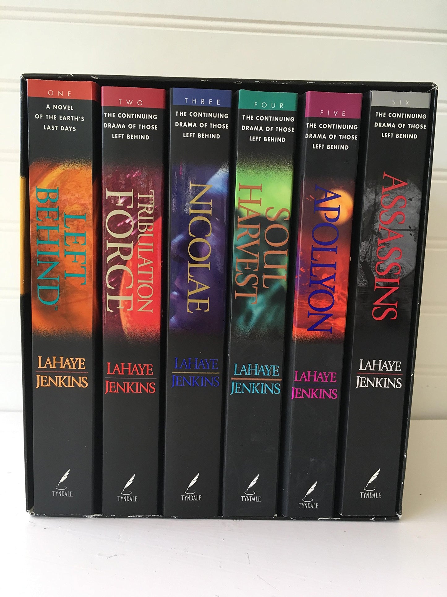 Left Behind Books 1-6 Boxed Set (Softcover) by Miakarts Books