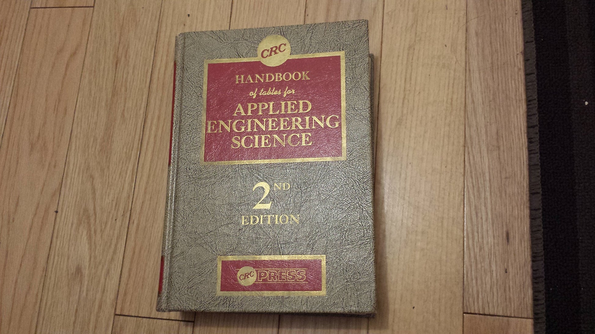 CRC handbook of tables for applied engineering science