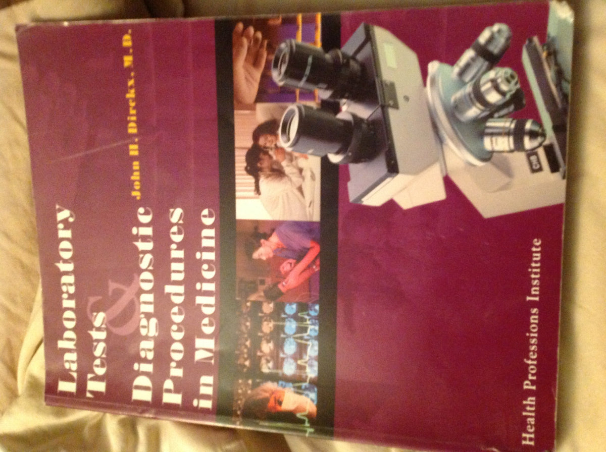Laboratory Tests And Diagnostic Procedures In Medicine