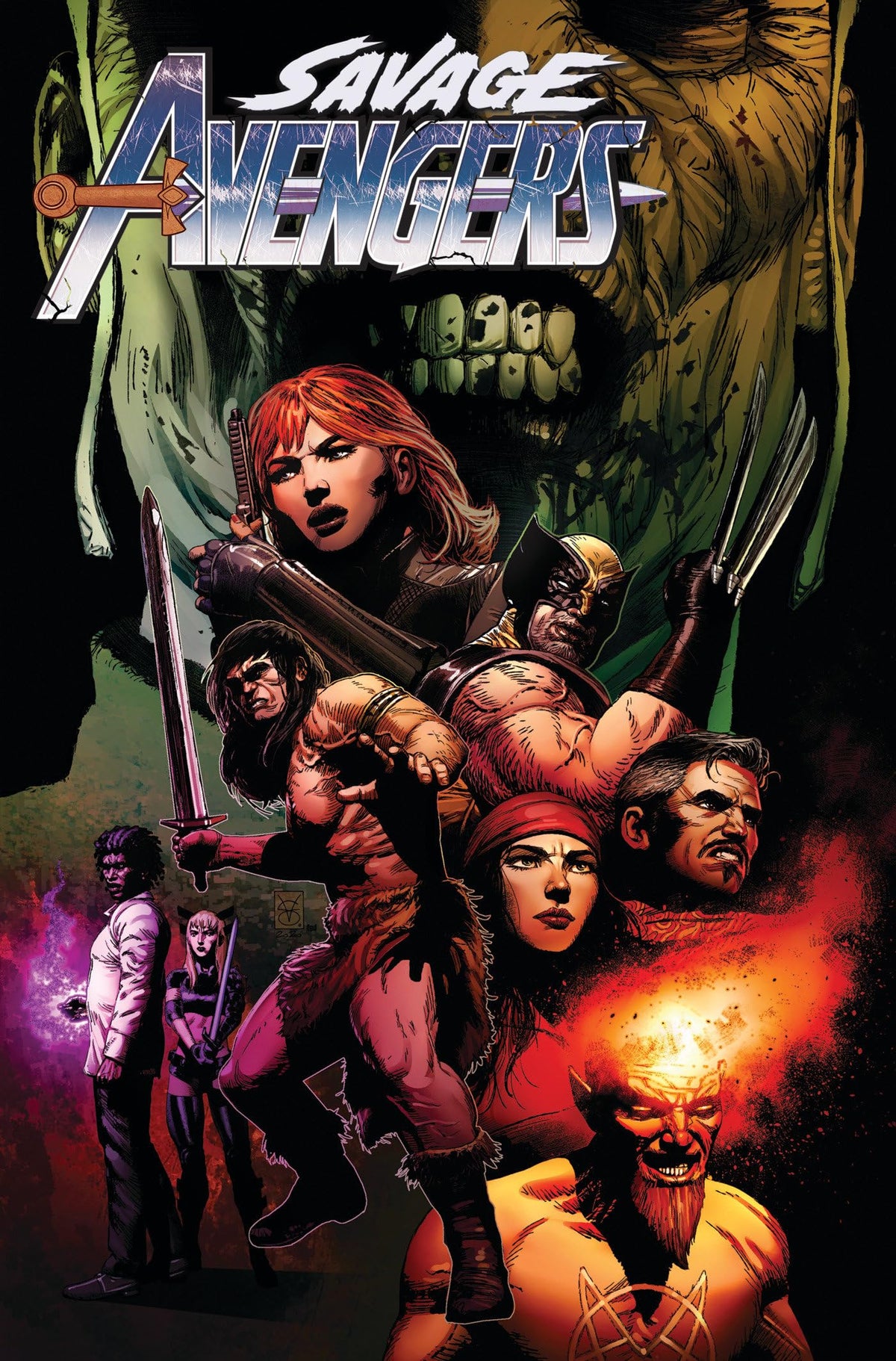 SAVAGE AVENGERS VOL. 3: ENTER THE DRAGON