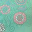 NLT Girls Life Application Study Bible (LeatherLike, Seafoam Teal/Pink Flowers)