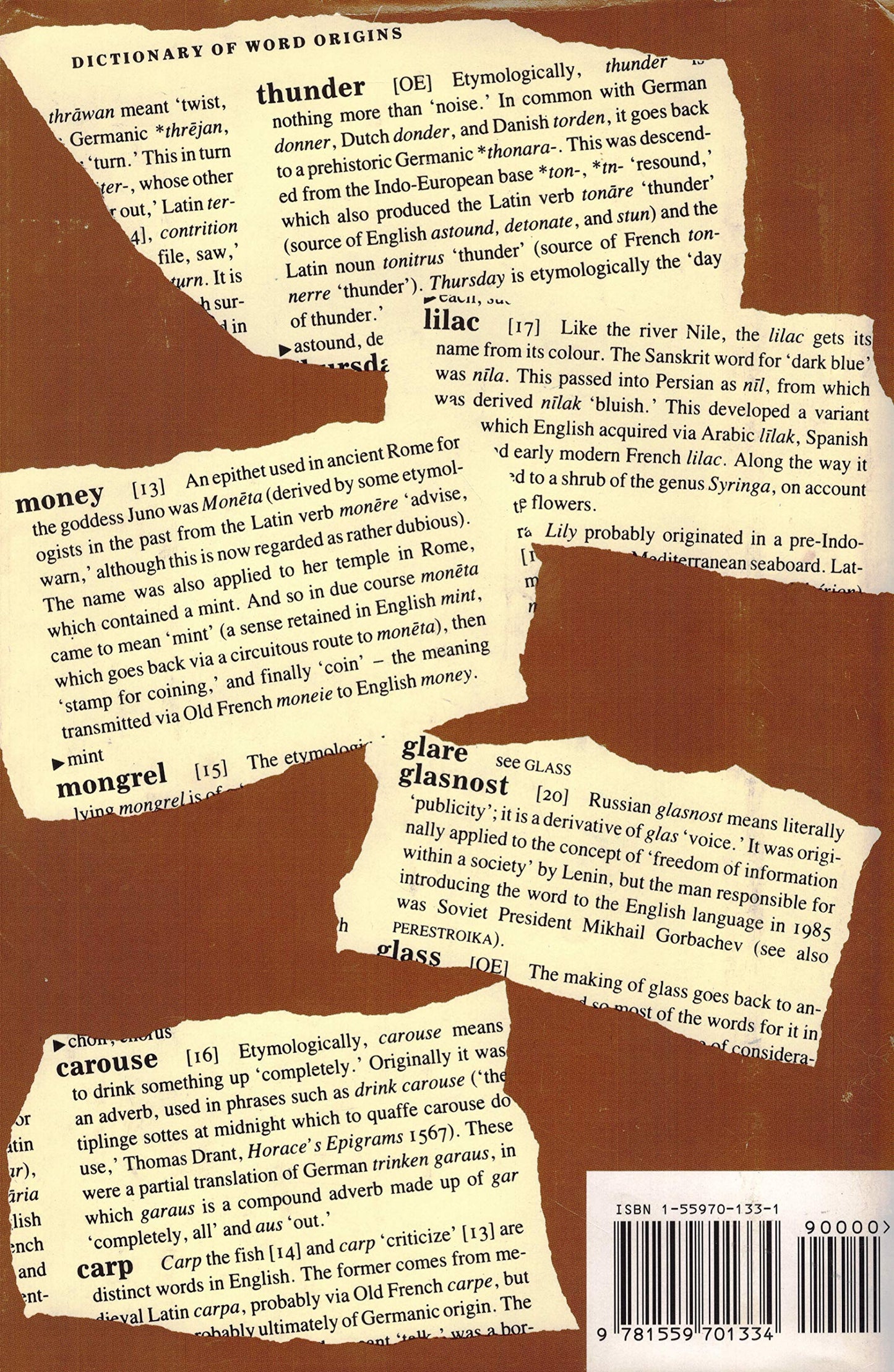 Dictionary of Word Origins: The Histories of More Than 8,000 English-Language Words