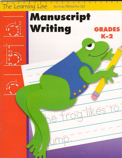 Evan-Moor Educational Publishers 6923 Learning Line - Manuscript Writing