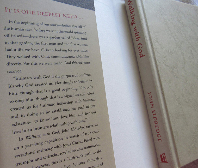 Walking With God: Talk to Him, Hear From Him, Really — back cover