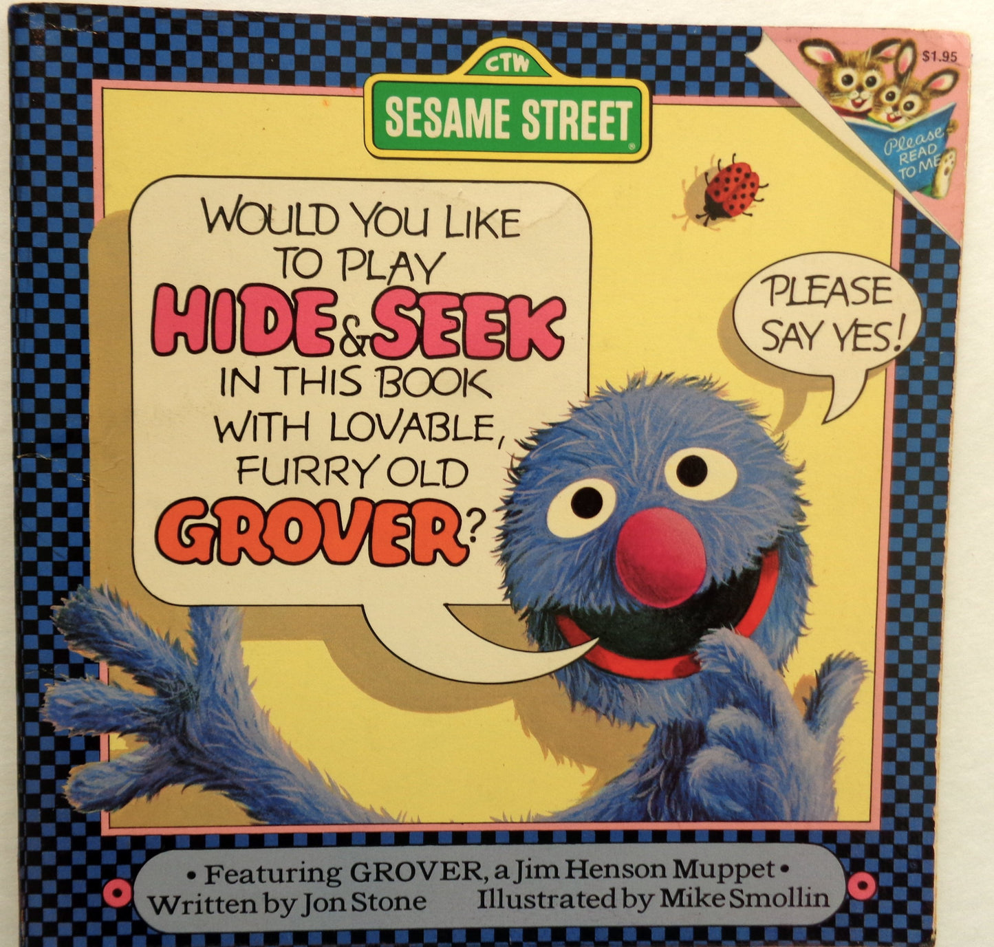 Would You Like to Play Hide & Seek in This Book With Lovable Furry Old Grover?