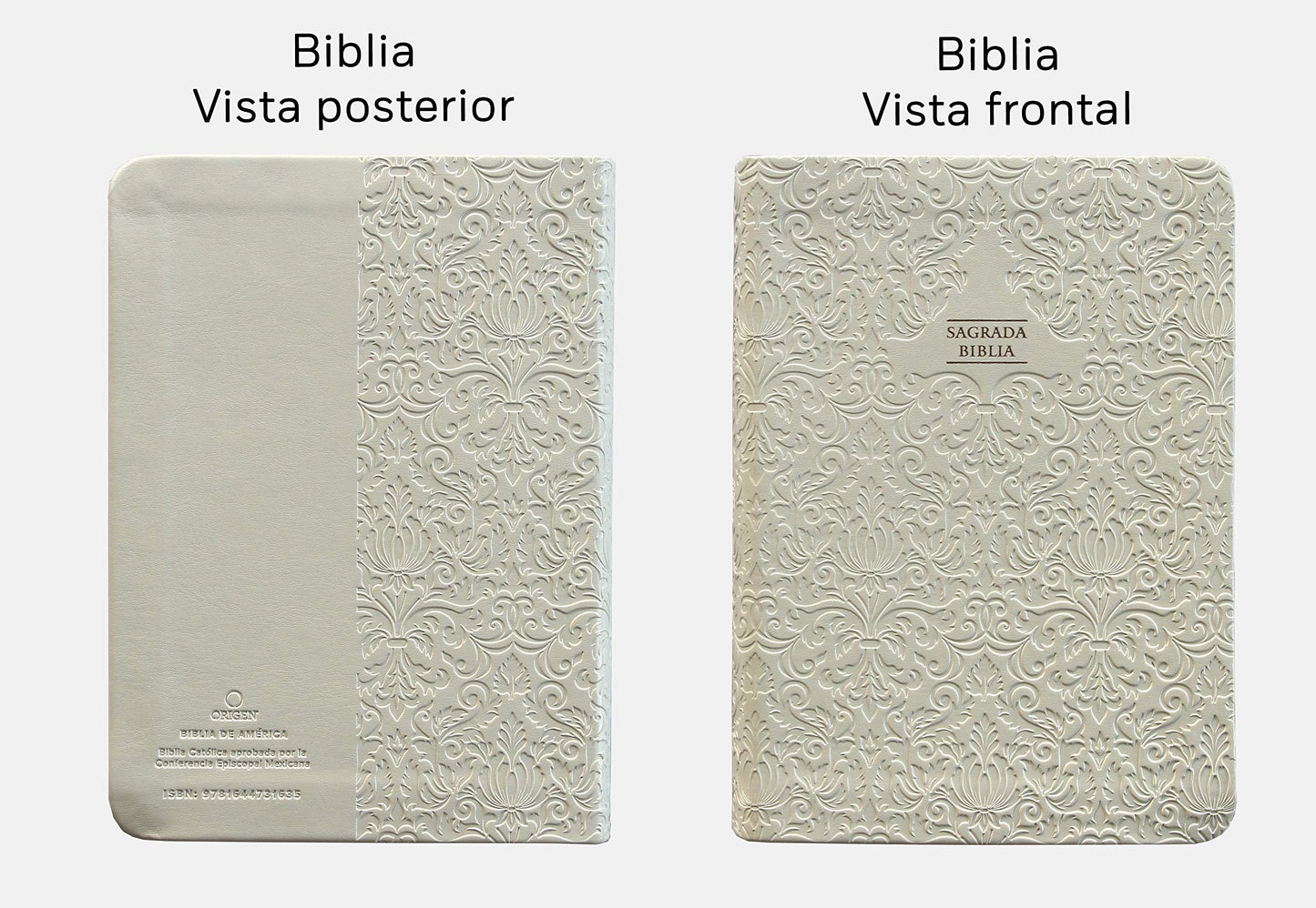 Biblia Católica en espaol. Boda, bautizo, primera comunión, confirmación y cumpleaos. Caja blanca regalo / Catholic Bible. Spanish-Language, Leathersoft, (Spanish Edition)